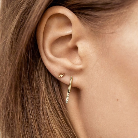 Baublebar CATENA 18K GOLD VERMEIL EARRING SET DUO - Picture 2 of 2